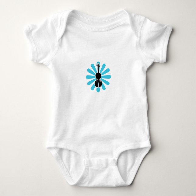 Violin Baby Tee (Front)