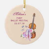 Violin, Ballet Shoes & Butterflies Ballet Recital