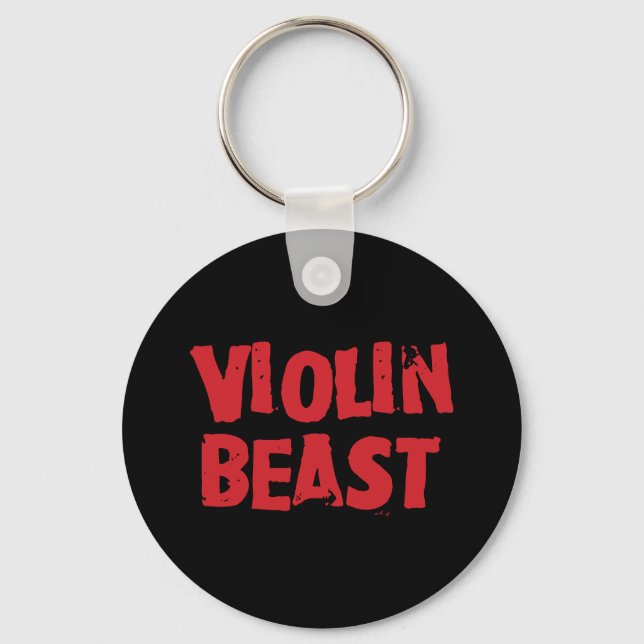 Violin Beast Keychain (Front)