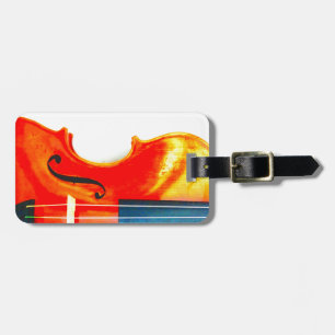 Violin Beautiful and Artistic Luggage Tag