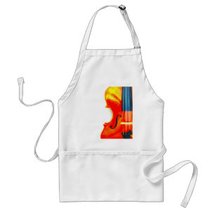 Violin Beautiful and Artistic Standard Apron