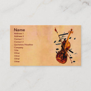 Violin Business Card
