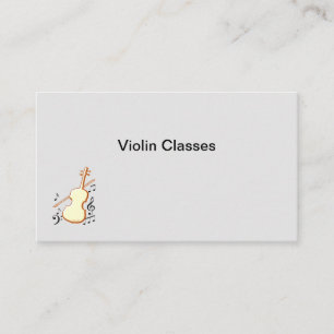Violin Business Card