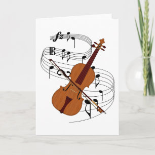 Violin Card