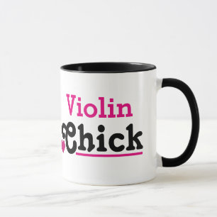 Violin Chick Mug