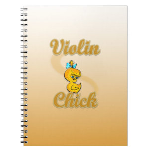 Violin Chick Notebook
