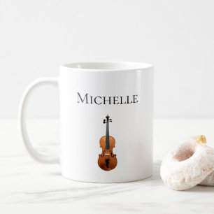 Violin Classical Music Cute Fiddle Coffee Mug