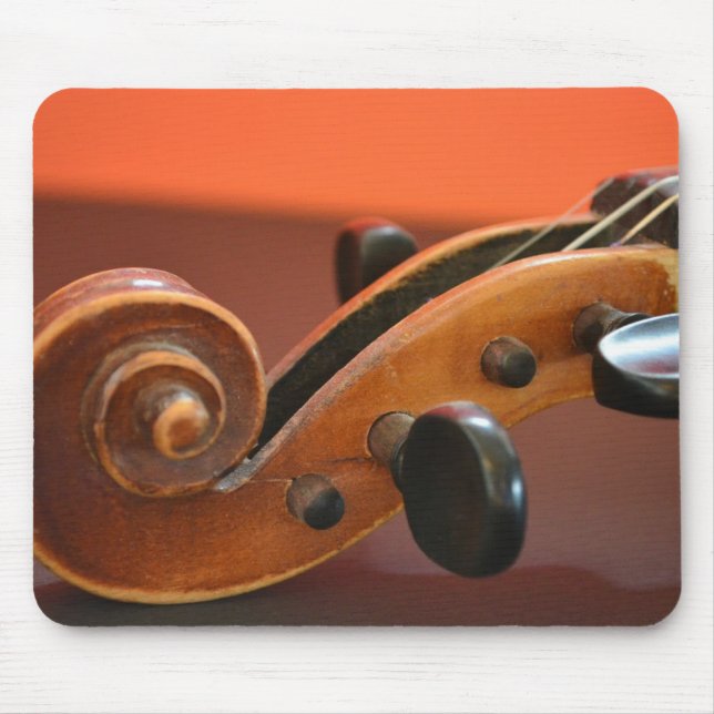 Violin classical stringed musical instrument mouse pad (Front)