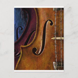 Violin Composition Postcard