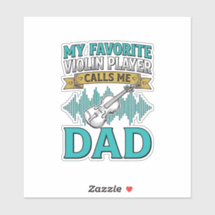Violin Dad Shirt Favourite Violin Player Calls Me