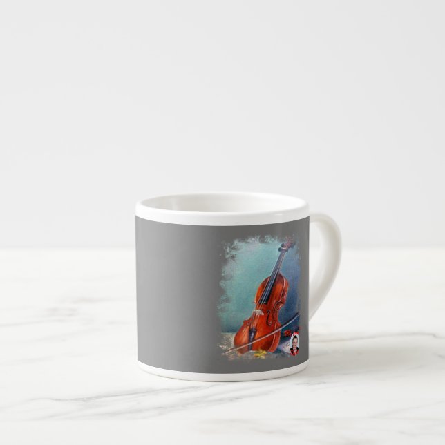 Violín Espresso Cup (Front Right)