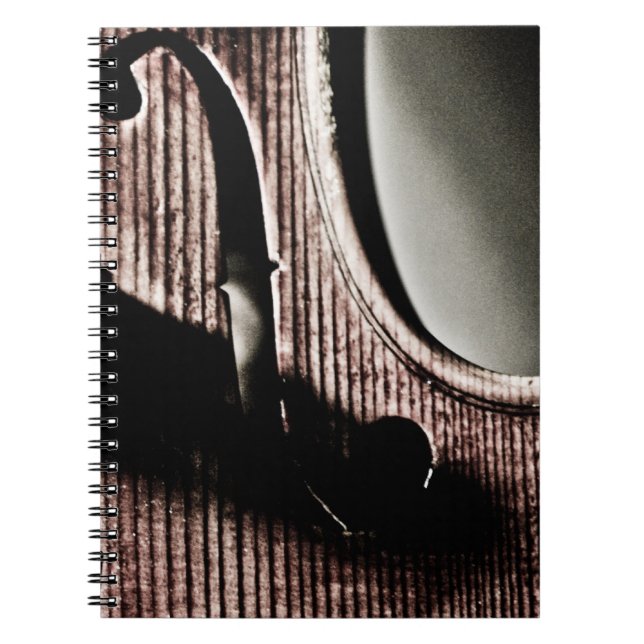 Violin F-Hole Notebook (Front)