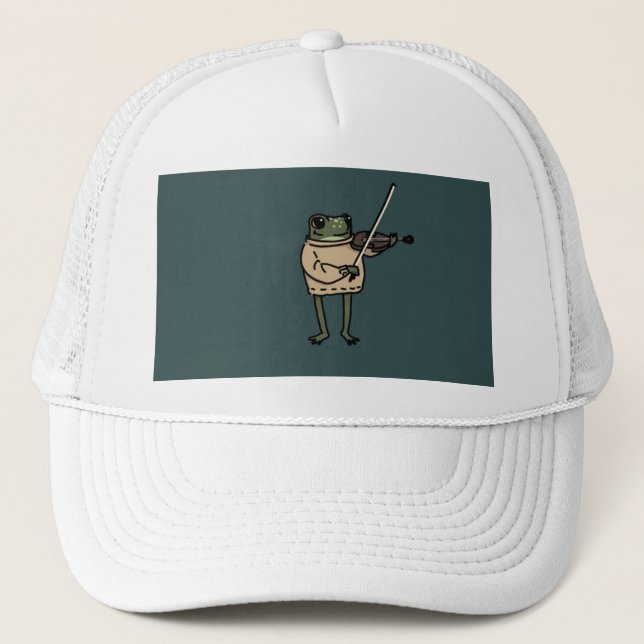 Violin Frog Hat (Front)