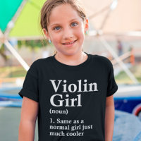 Violin Girl Funny Definition Humour Music Lover