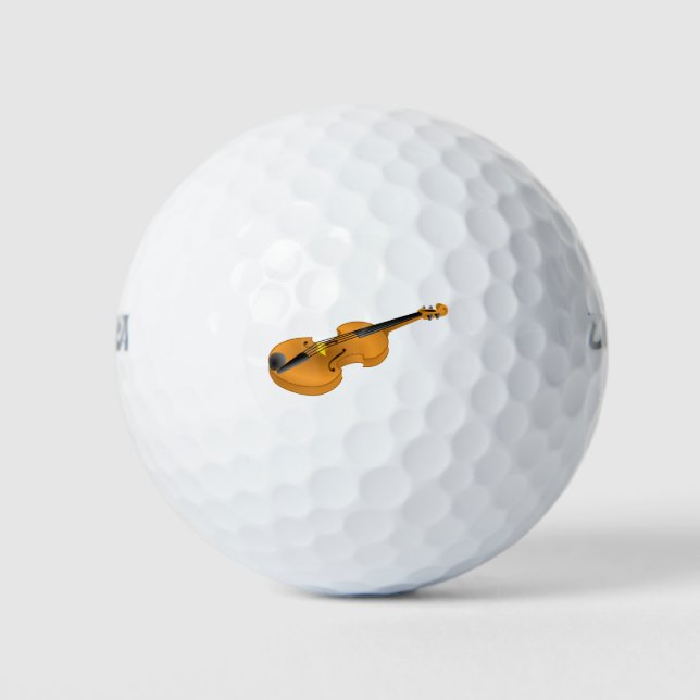 Violin Golf Balls (Front)