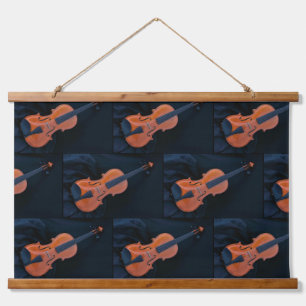 violin hanging tapestry