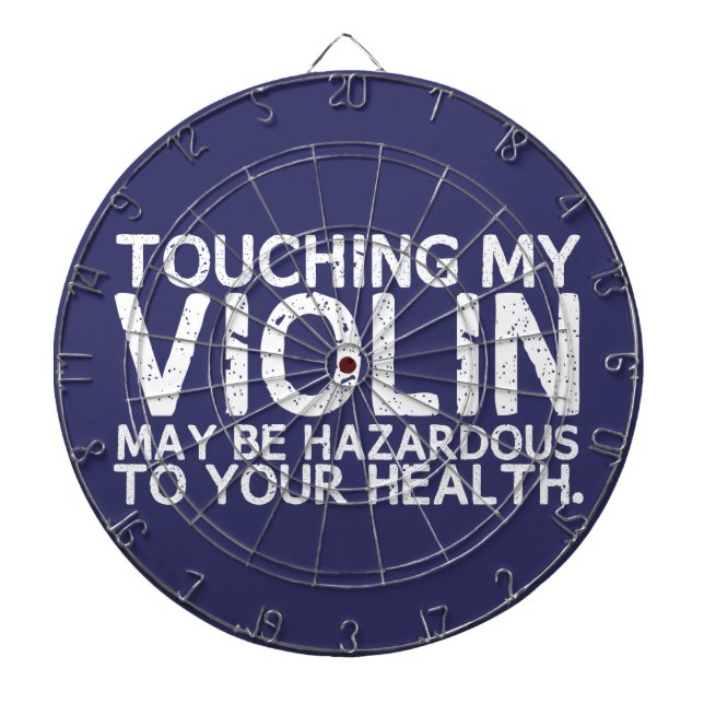 Violin Hazard Dartboard (Front)