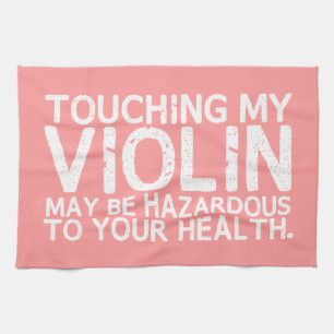 Violin Hazard Kitchen Towel