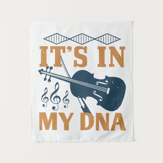 Violin - It's In My DNA Tapestry (Front)