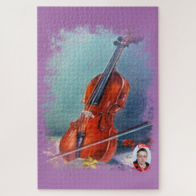 Violin Jigsaw Puzzle (Vertical)