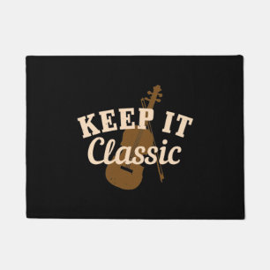 Violin - Keep It Classic Doormat