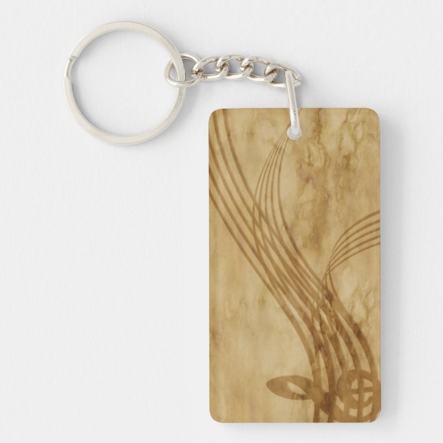 Violin key keychain (Front)
