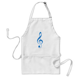 violin key standard apron
