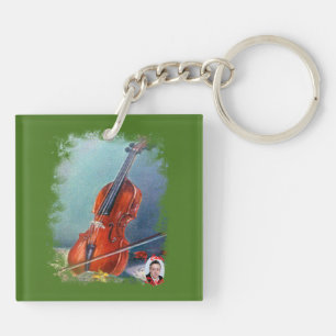 Violin Keychain