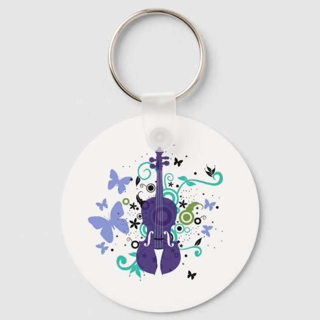 Violin Keychain (Front)