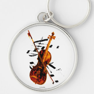 Violin Keychain