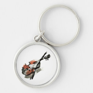 Violin Keychain