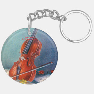 Violin Keychain