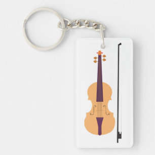 Violin Keychain