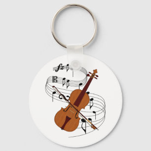 Violin Keychain