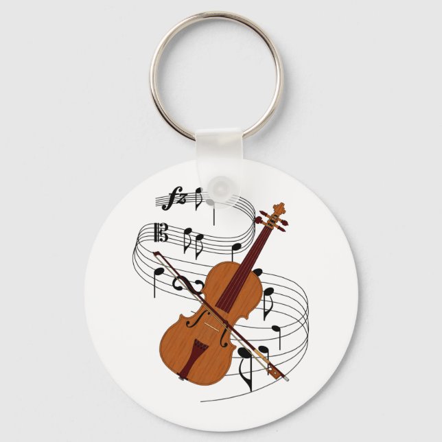 Violin Keychain (Front)