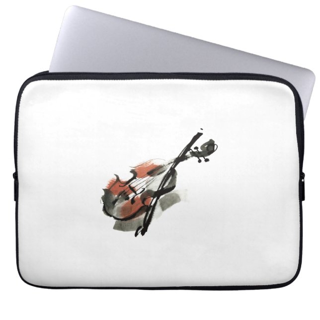 Violin Laptop Sleeve (Front)