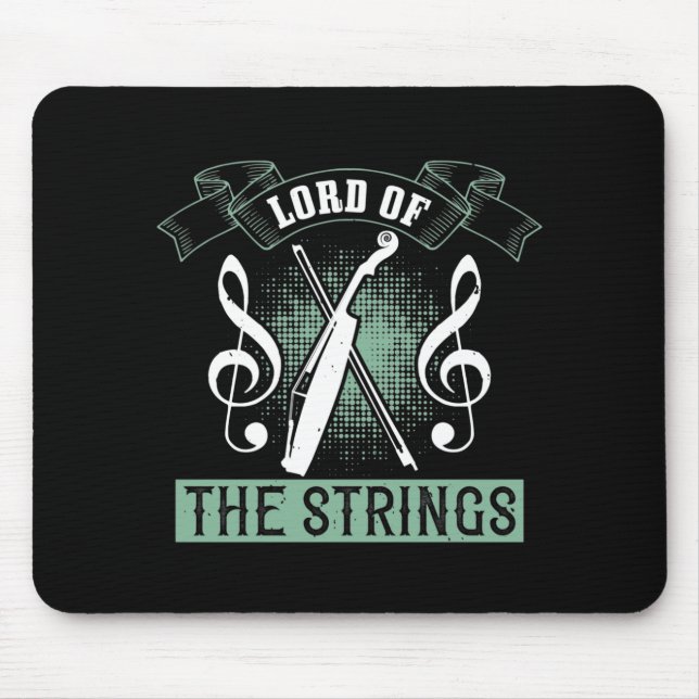 Violin - Lord Of The Strings Mouse Pad (Front)