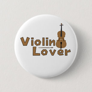 Violin Lover 2 Inch Round Button