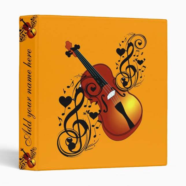 Violin,Lover at Heart_ Binder (Front/Spine)