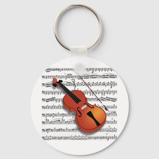 Violin Lover_ Keychain (Front)