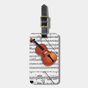 Violin Lover_Luggage Tag