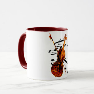 Violin Mug