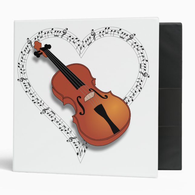 Violin Music Binder (Front/Inside)