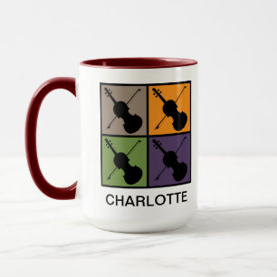 Violin Music Personalized Mug