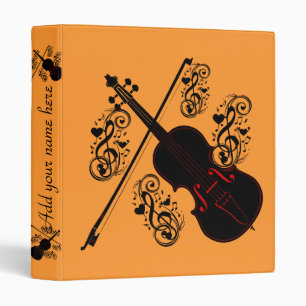 Violin,Music to my soul_ Binder