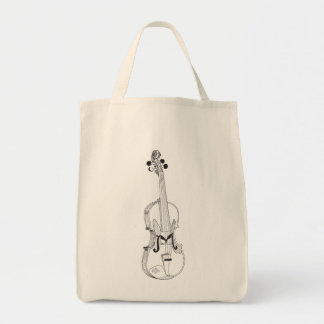 Violin Music Tote Bag