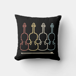 Violin Musician Music Throw Pillow