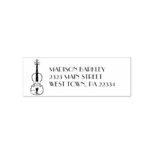 Violin Musician Teacher String Orchestra Self-inking Stamp
