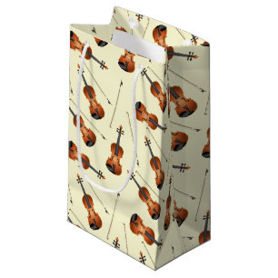 Violin Musician Teacher String Orchestra Small Gift Bag