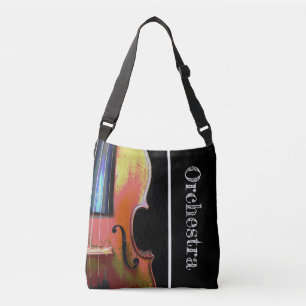 Violin Orchestra Crossbody Bag